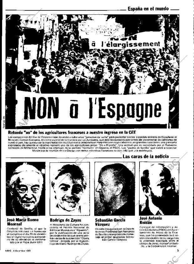 ABC SEVILLA 04-12-1983 página 5