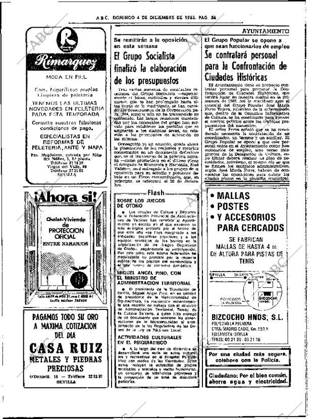 ABC SEVILLA 04-12-1983 página 56