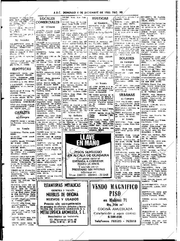 ABC SEVILLA 04-12-1983 página 90