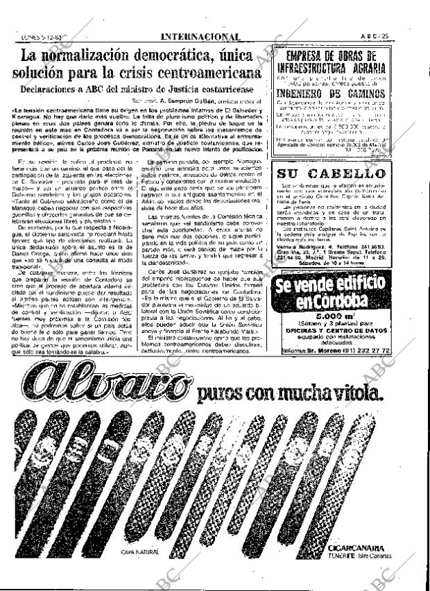 ABC MADRID 05-12-1983 página 25