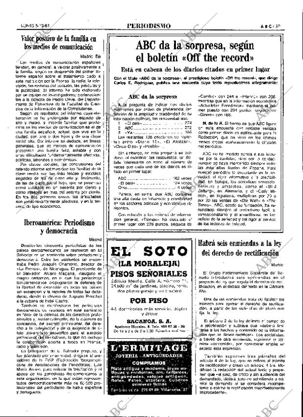 ABC MADRID 05-12-1983 página 37