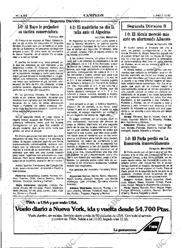 ABC MADRID 05-12-1983 página 44