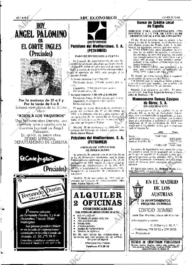 ABC MADRID 05-12-1983 página 60