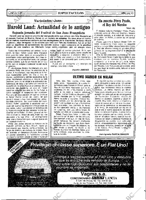 ABC MADRID 05-12-1983 página 63
