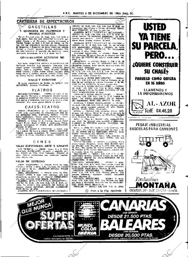 ABC SEVILLA 06-12-1983 página 91
