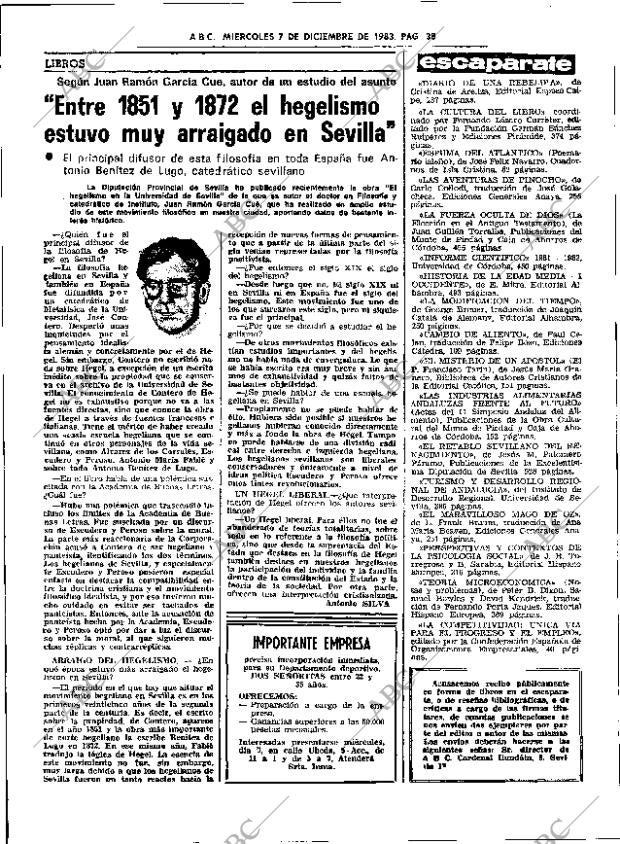 ABC SEVILLA 07-12-1983 página 38