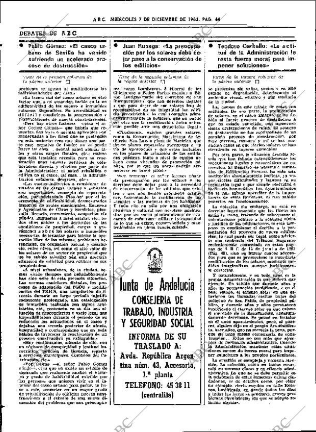 ABC SEVILLA 07-12-1983 página 44