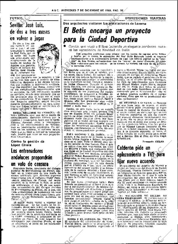 ABC SEVILLA 07-12-1983 página 50