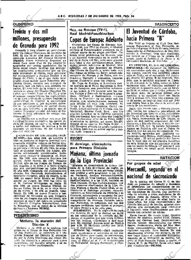ABC SEVILLA 07-12-1983 página 54