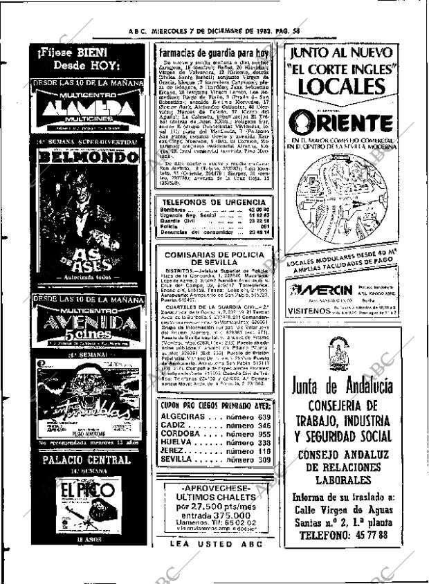 ABC SEVILLA 07-12-1983 página 56