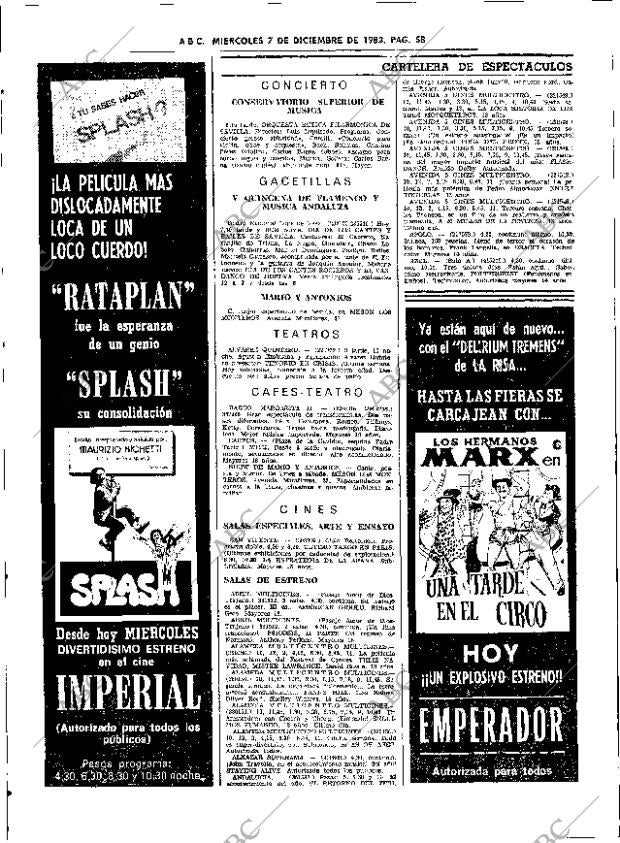 ABC SEVILLA 07-12-1983 página 58