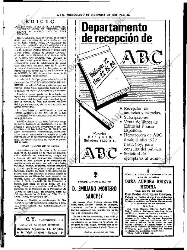 ABC SEVILLA 07-12-1983 página 66