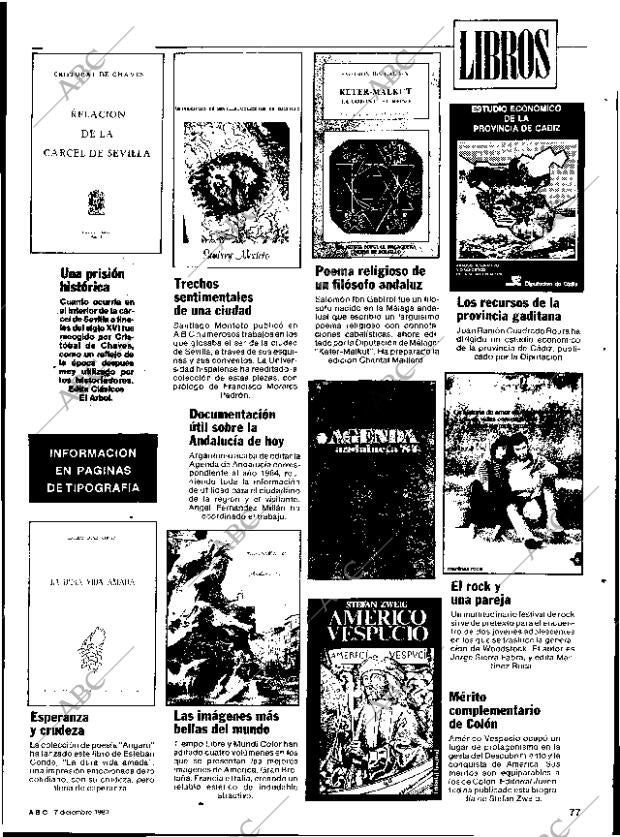 ABC SEVILLA 07-12-1983 página 77