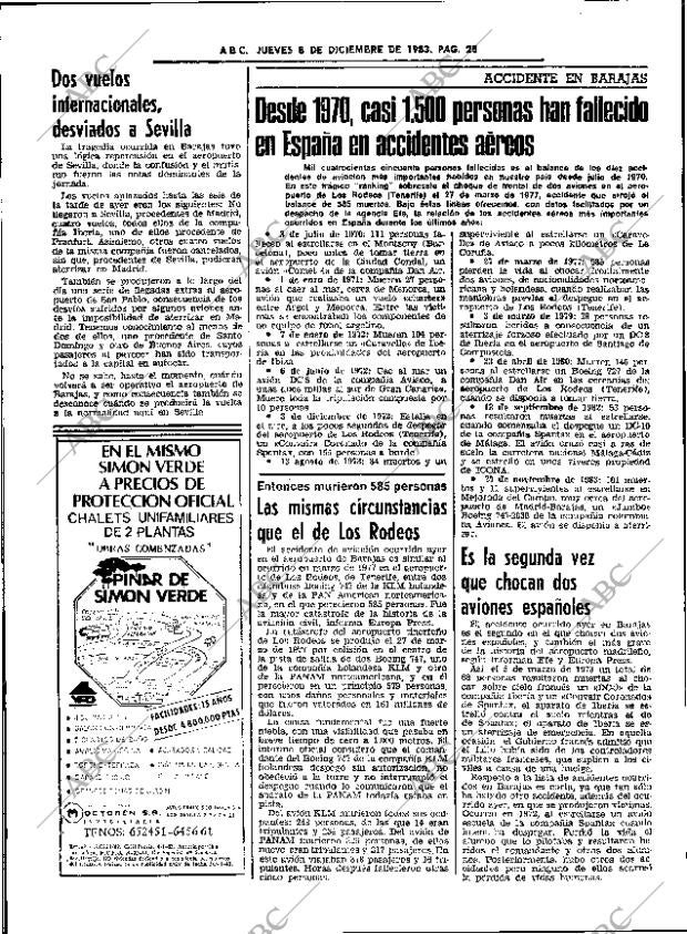 ABC SEVILLA 08-12-1983 página 28