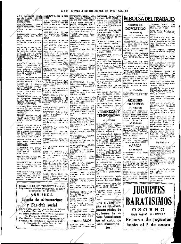 ABC SEVILLA 08-12-1983 página 83