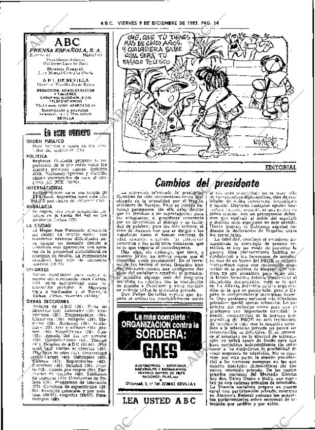 ABC SEVILLA 09-12-1983 página 14