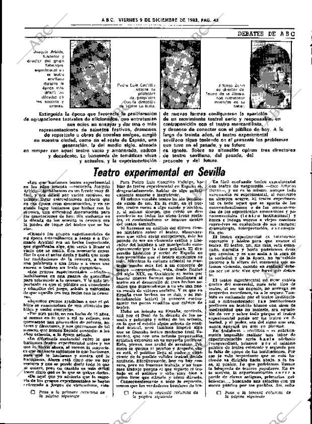 ABC SEVILLA 09-12-1983 página 43