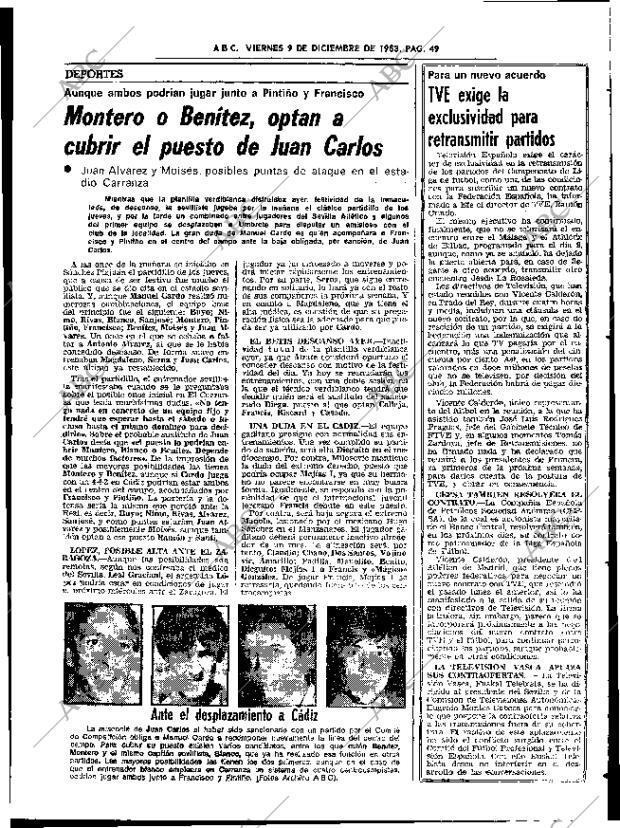 ABC SEVILLA 09-12-1983 página 49