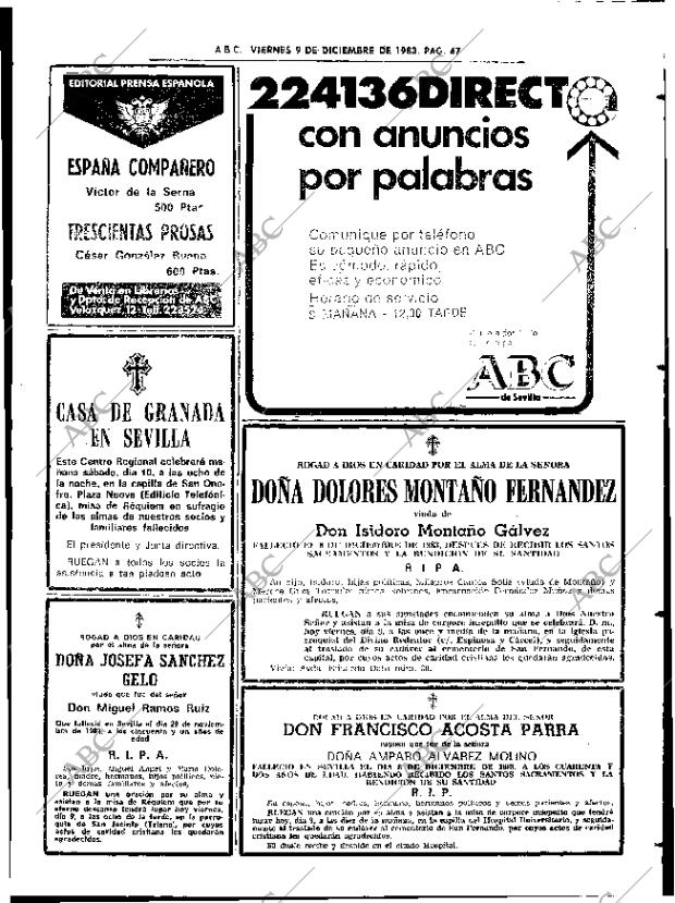 ABC SEVILLA 09-12-1983 página 67