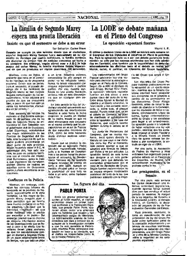 ABC MADRID 12-12-1983 página 19