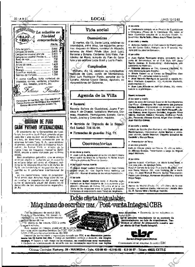 ABC MADRID 12-12-1983 página 32