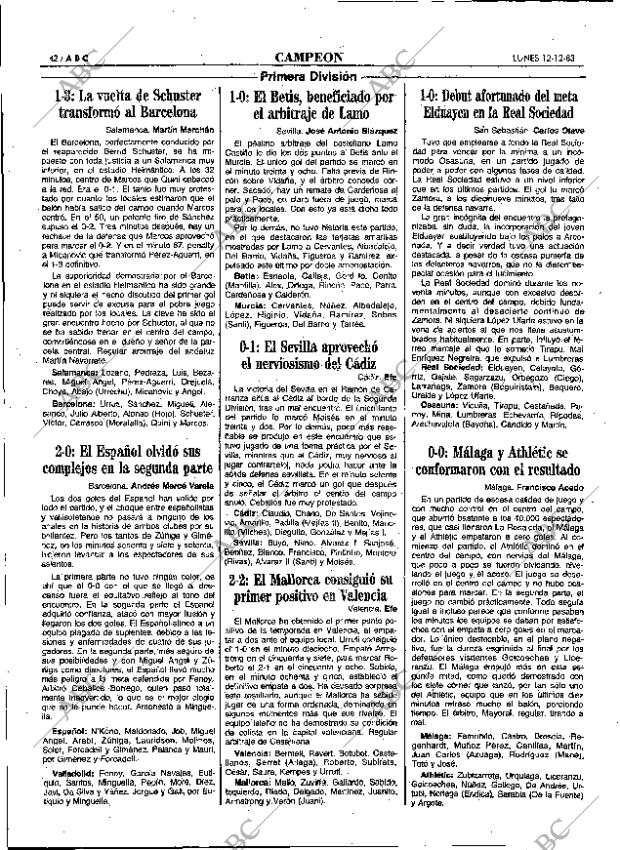 ABC MADRID 12-12-1983 página 42