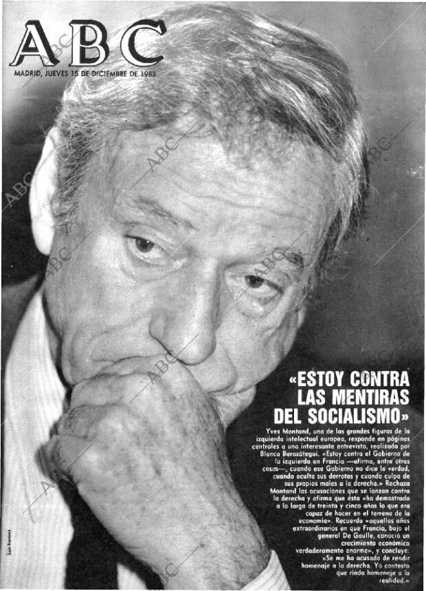 ABC MADRID 15-12-1983 página 1