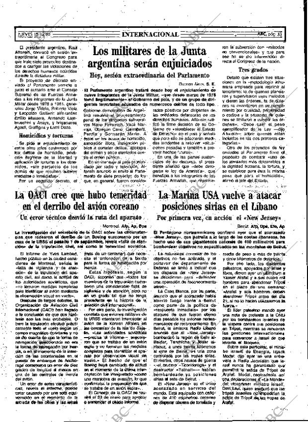 ABC MADRID 15-12-1983 página 33