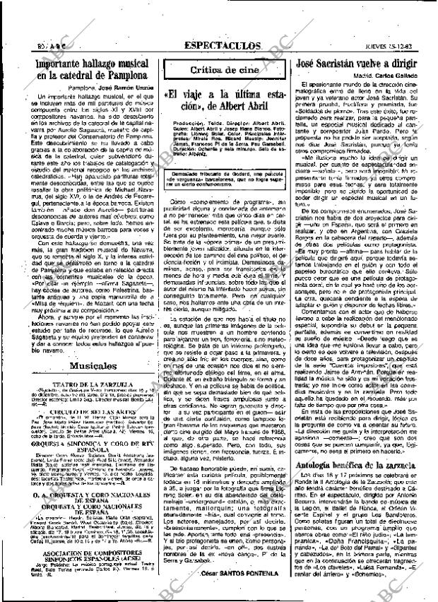 ABC MADRID 15-12-1983 página 80
