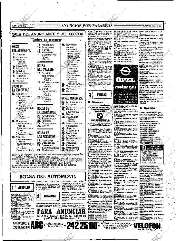 ABC MADRID 15-12-1983 página 88