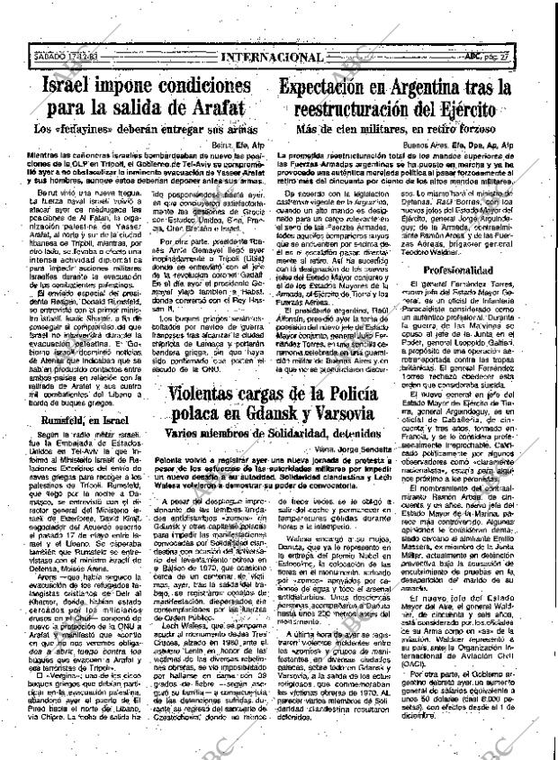 ABC MADRID 17-12-1983 página 27