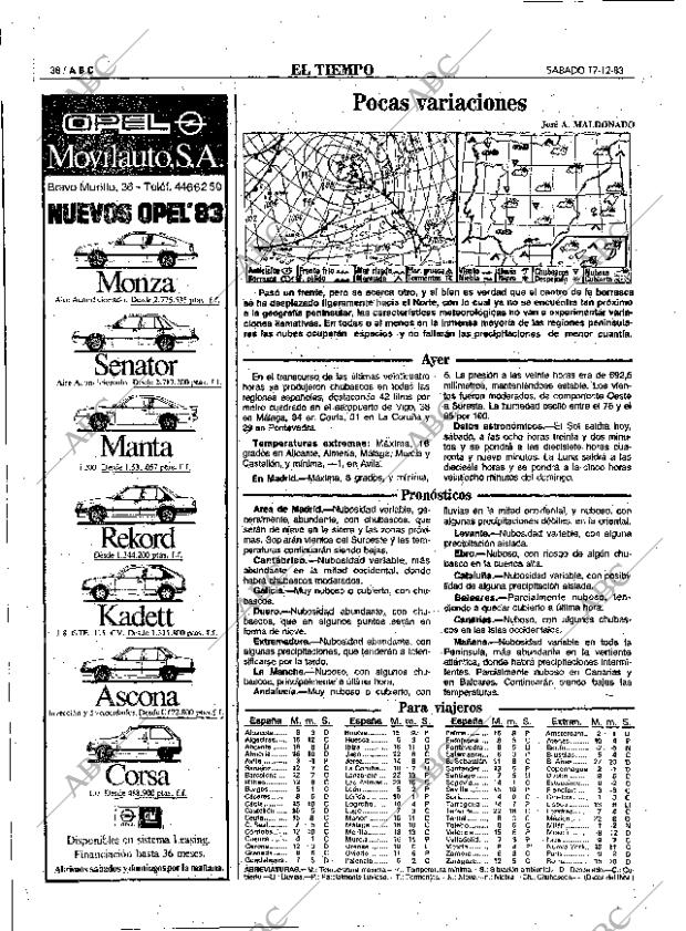 ABC MADRID 17-12-1983 página 38