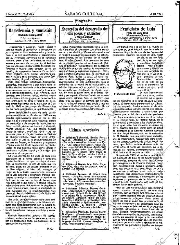 ABC MADRID 17-12-1983 página 57