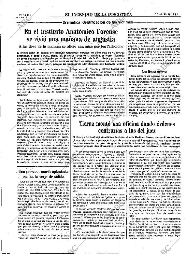 ABC MADRID 18-12-1983 página 26
