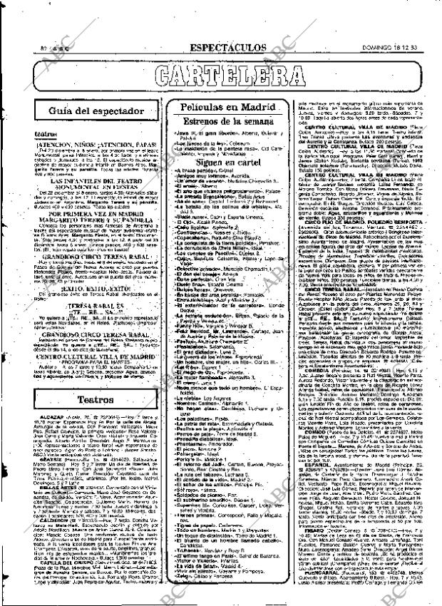 ABC MADRID 18-12-1983 página 82