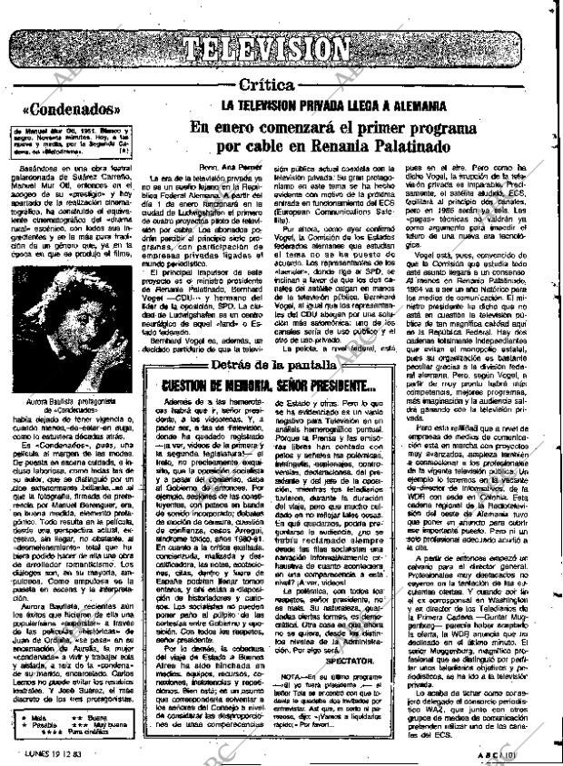 ABC MADRID 19-12-1983 página 101