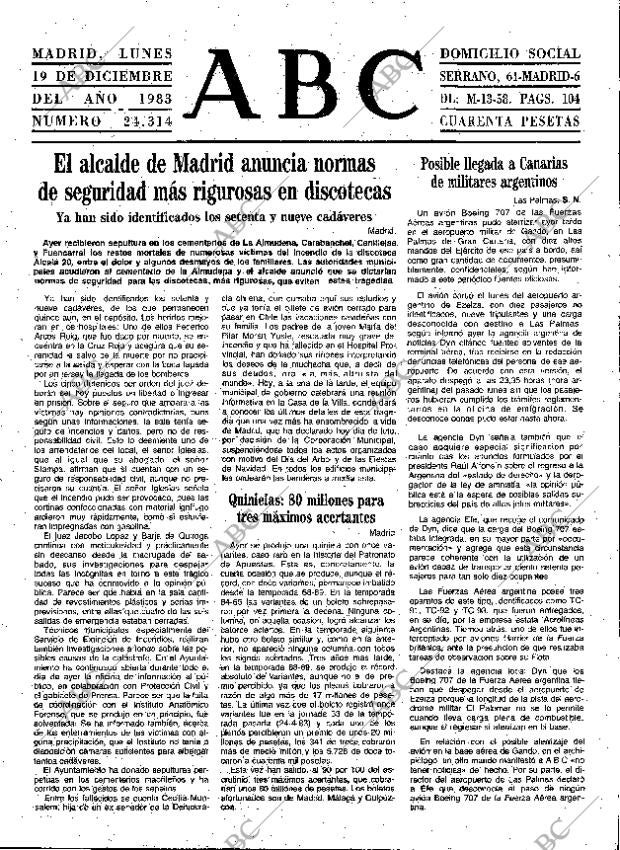 ABC MADRID 19-12-1983 página 17