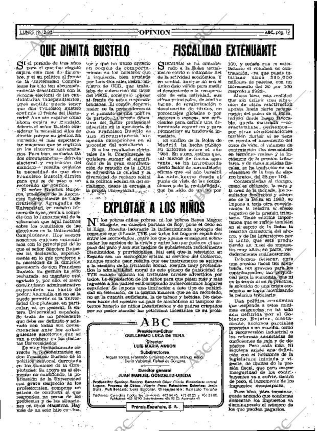 ABC MADRID 19-12-1983 página 19