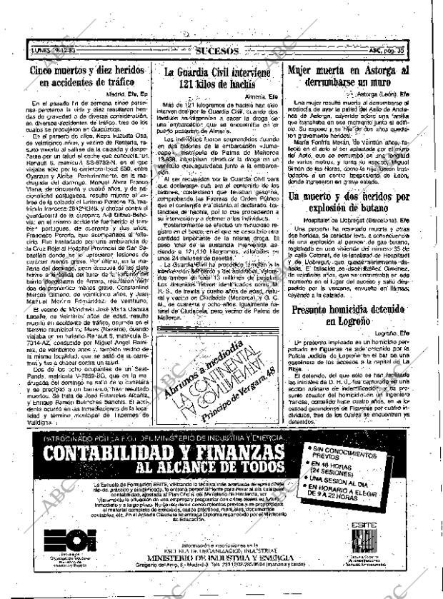 ABC MADRID 19-12-1983 página 35