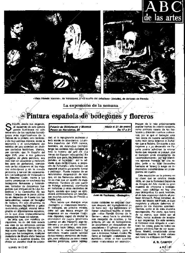 ABC MADRID 19-12-1983 página 89