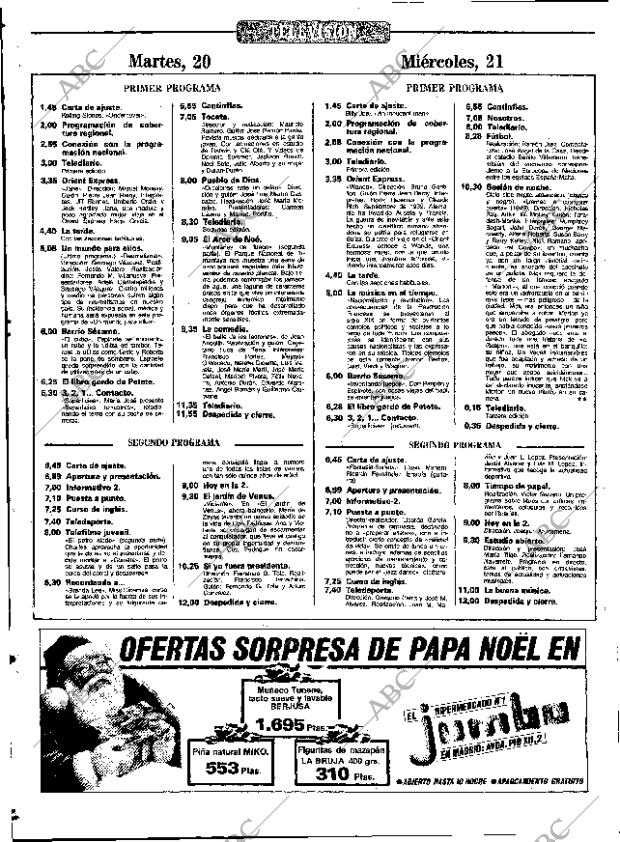 ABC MADRID 20-12-1983 página 110