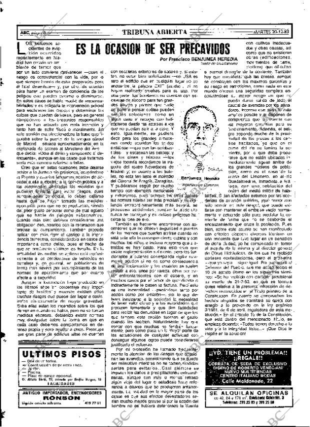 ABC MADRID 20-12-1983 página 60