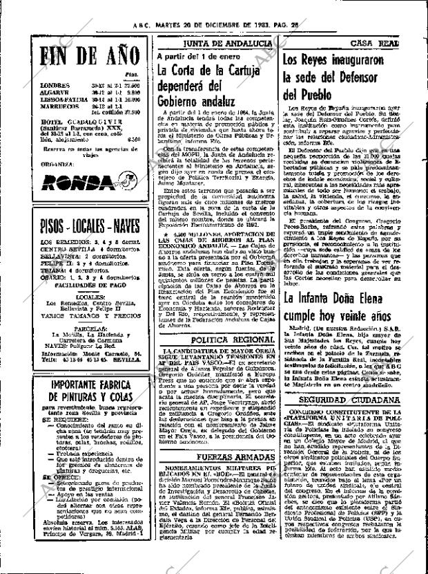 ABC SEVILLA 20-12-1983 página 28