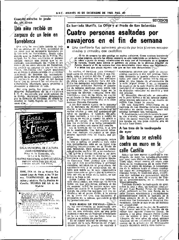 ABC SEVILLA 20-12-1983 página 40