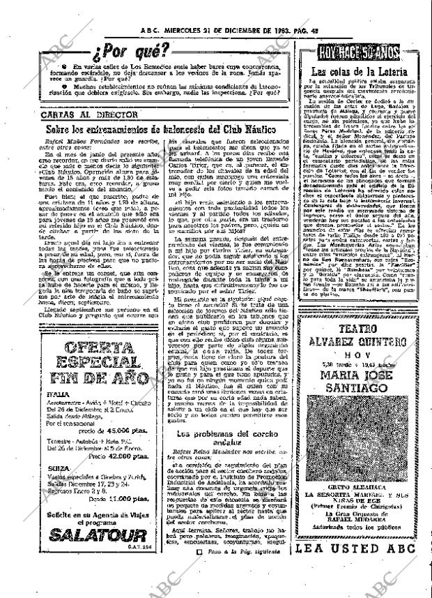 ABC SEVILLA 21-12-1983 página 45