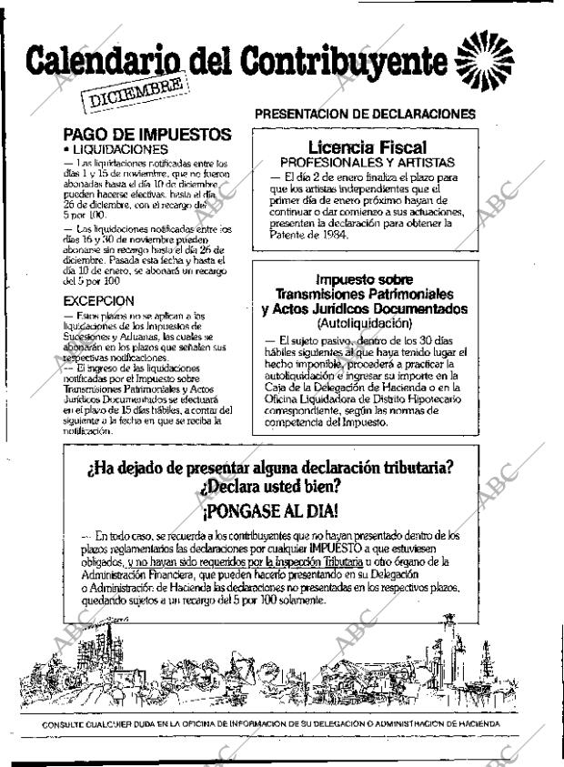 ABC MADRID 22-12-1983 página 104