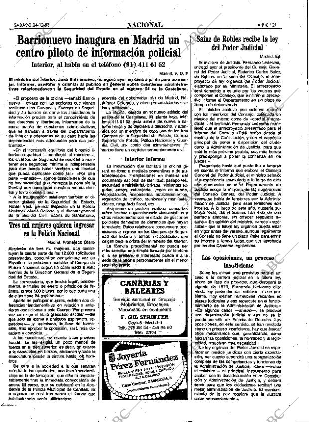 ABC MADRID 24-12-1983 página 21