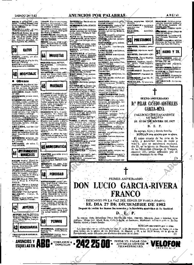 ABC MADRID 24-12-1983 página 85