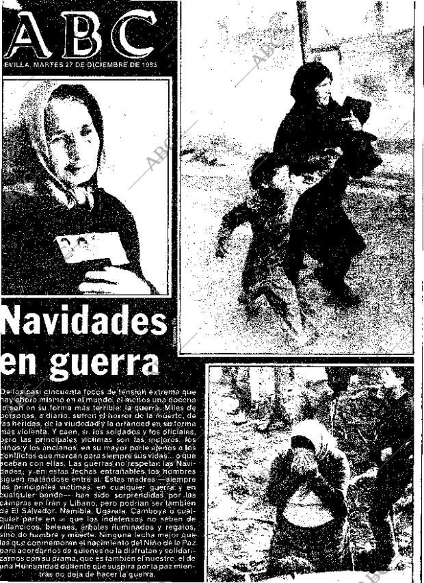 ABC SEVILLA 27-12-1983 página 1