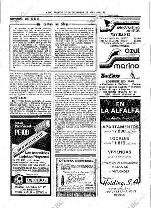 ABC SEVILLA 27-12-1983 página 45